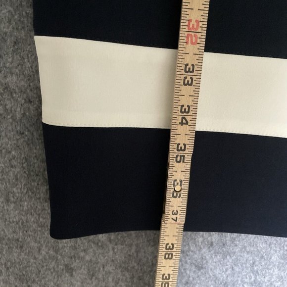 Tommy Hilfiger Women's Stunning Color Block Midi Dress, Green & Black, Size 14P - Picture 6 of 6